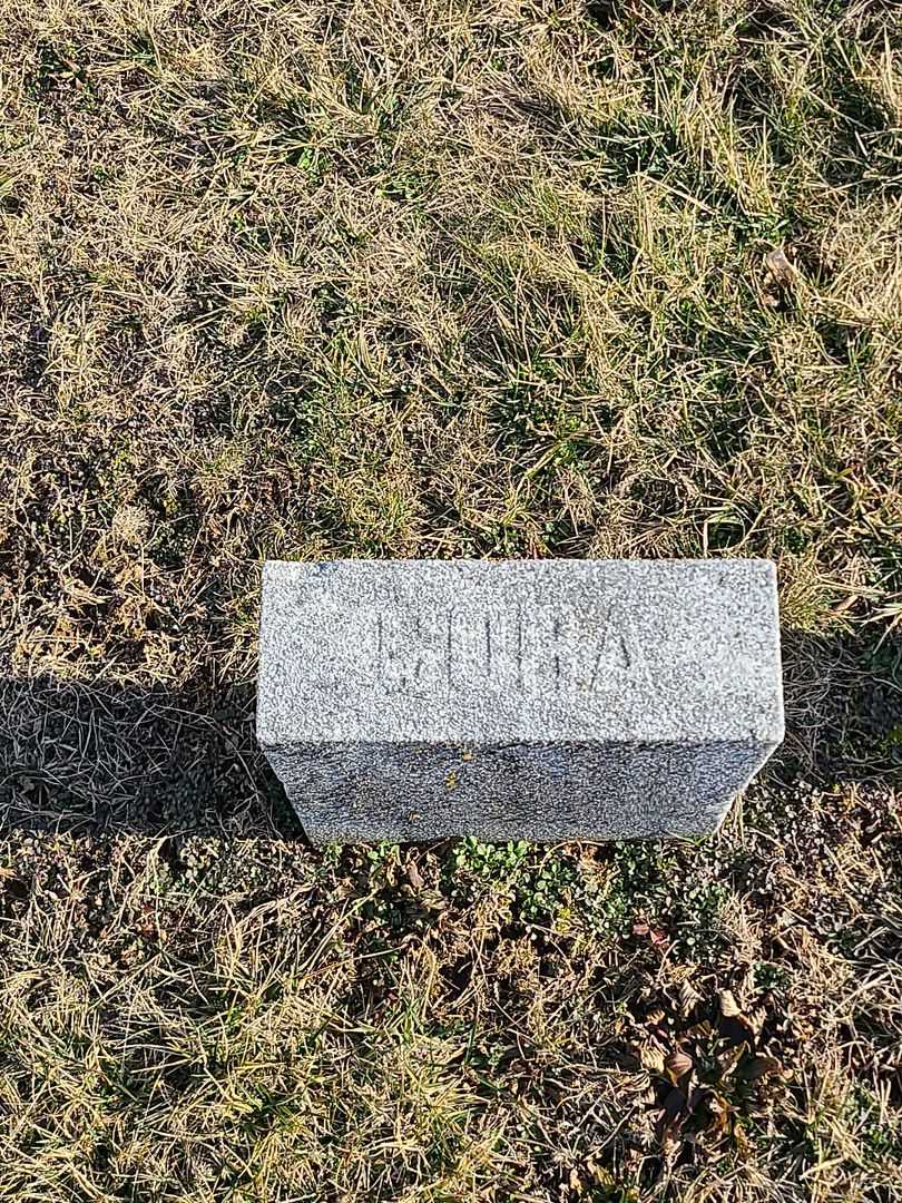 Cora Agnes Huber's grave. Photo 3