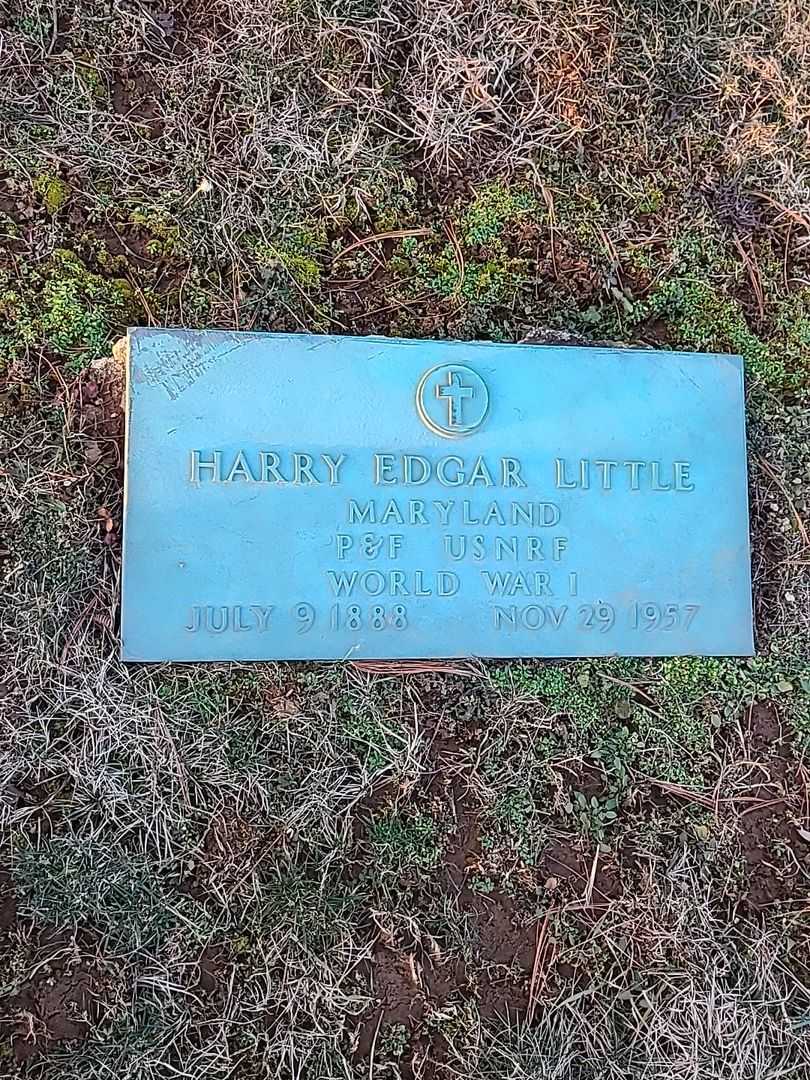 Harry Edgar Little's grave. Photo 3