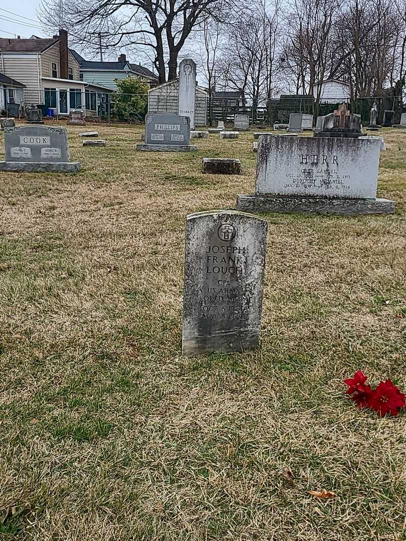 Joseph Frank Louch's grave. Photo 2