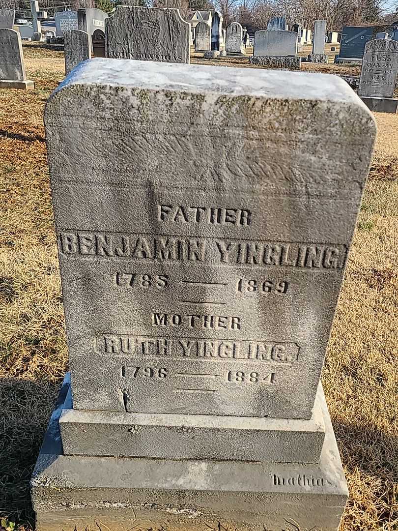 Benjamin Yingling's grave. Photo 3