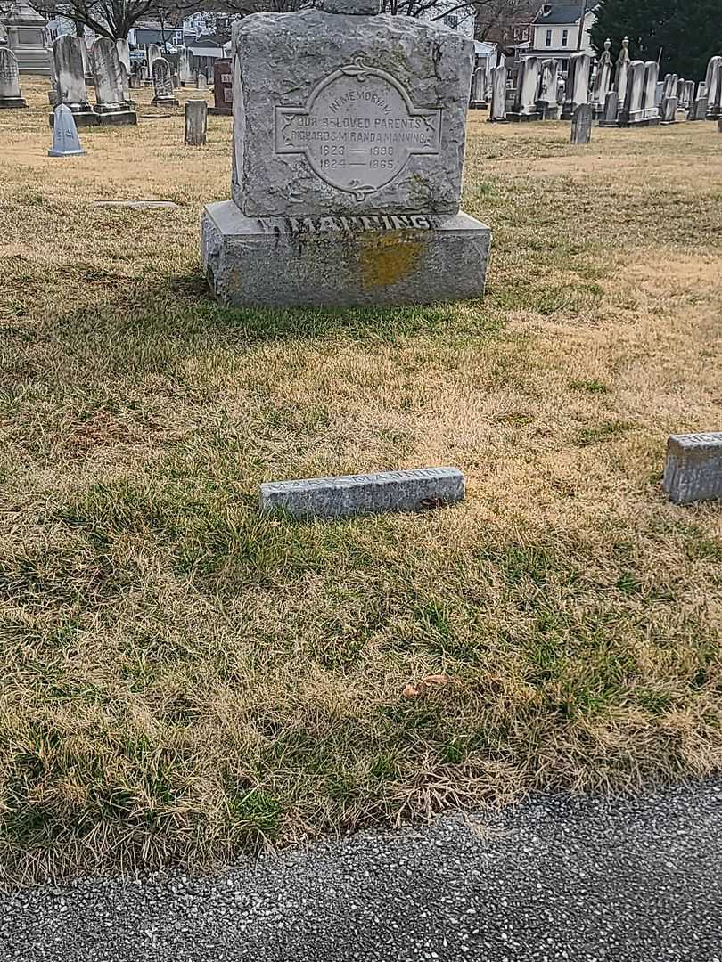 Mary Manning's grave. Photo 2