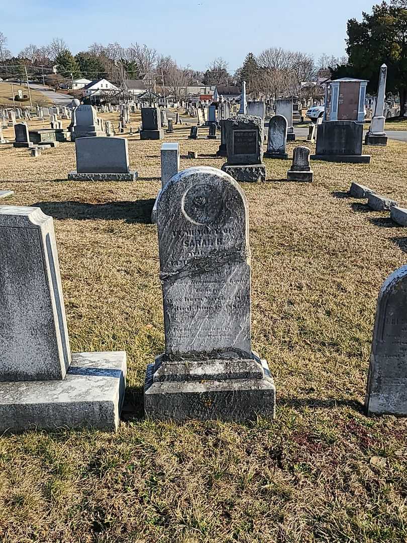 Sarah H. Ogborn Blizzard's grave. Photo 2