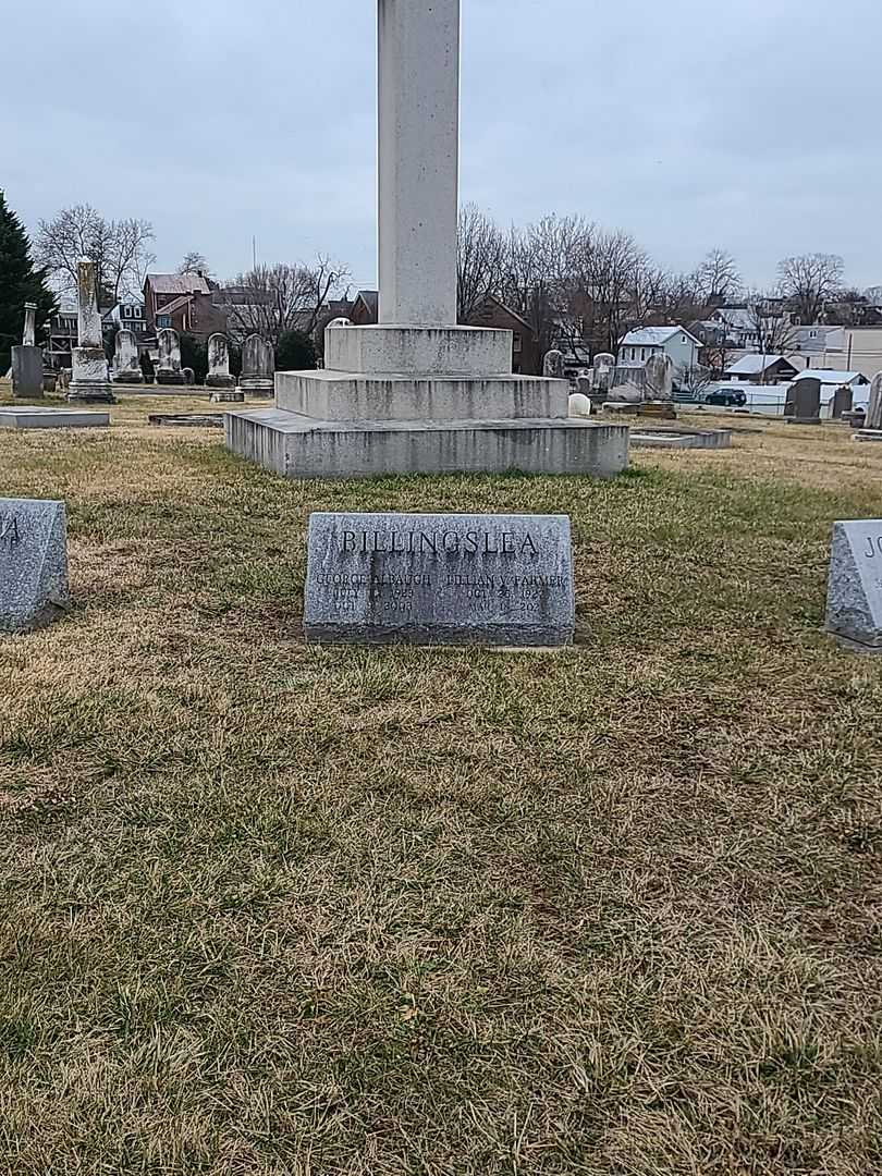 Lillian V. Farmer Billingslea's grave. Photo 2