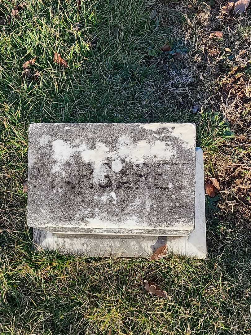 Margaret A. Fager McCubbin's grave. Photo 4