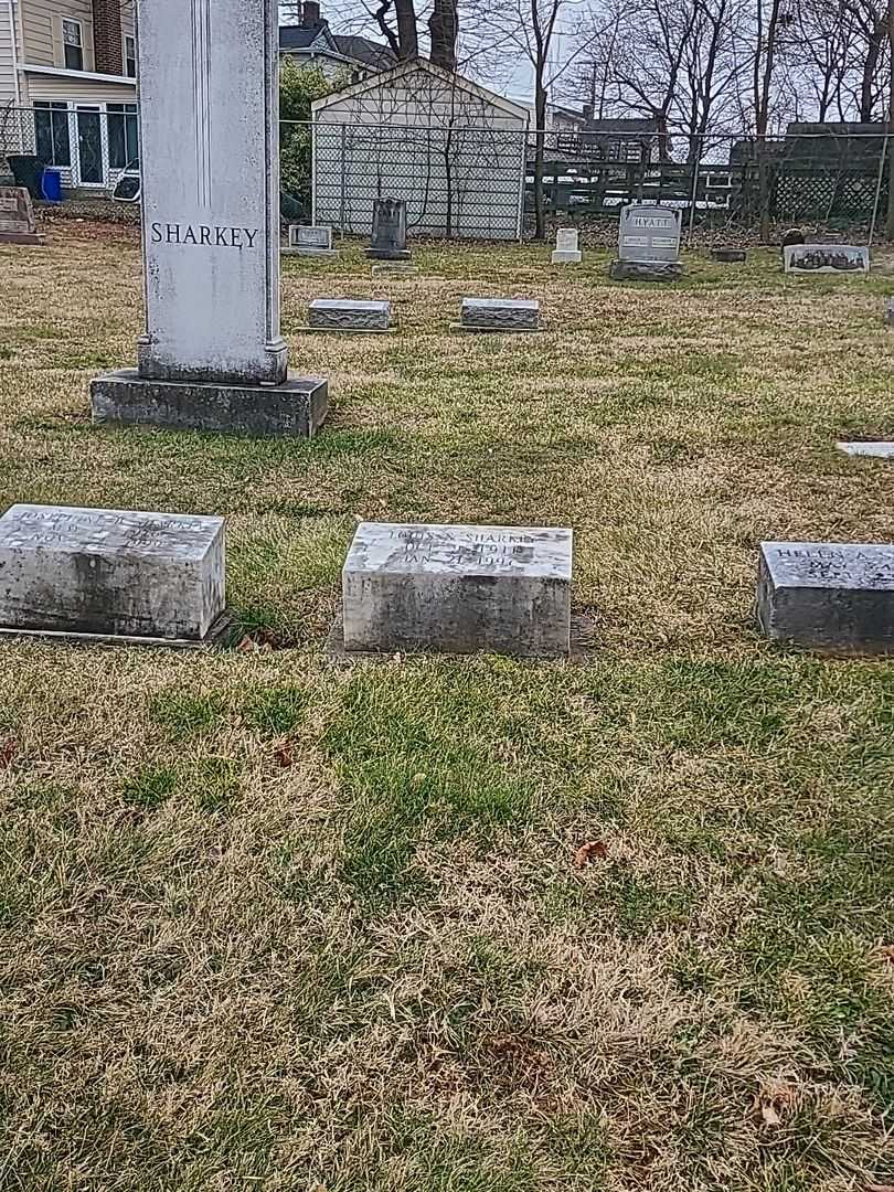 Louis S. Sharkey's grave. Photo 2