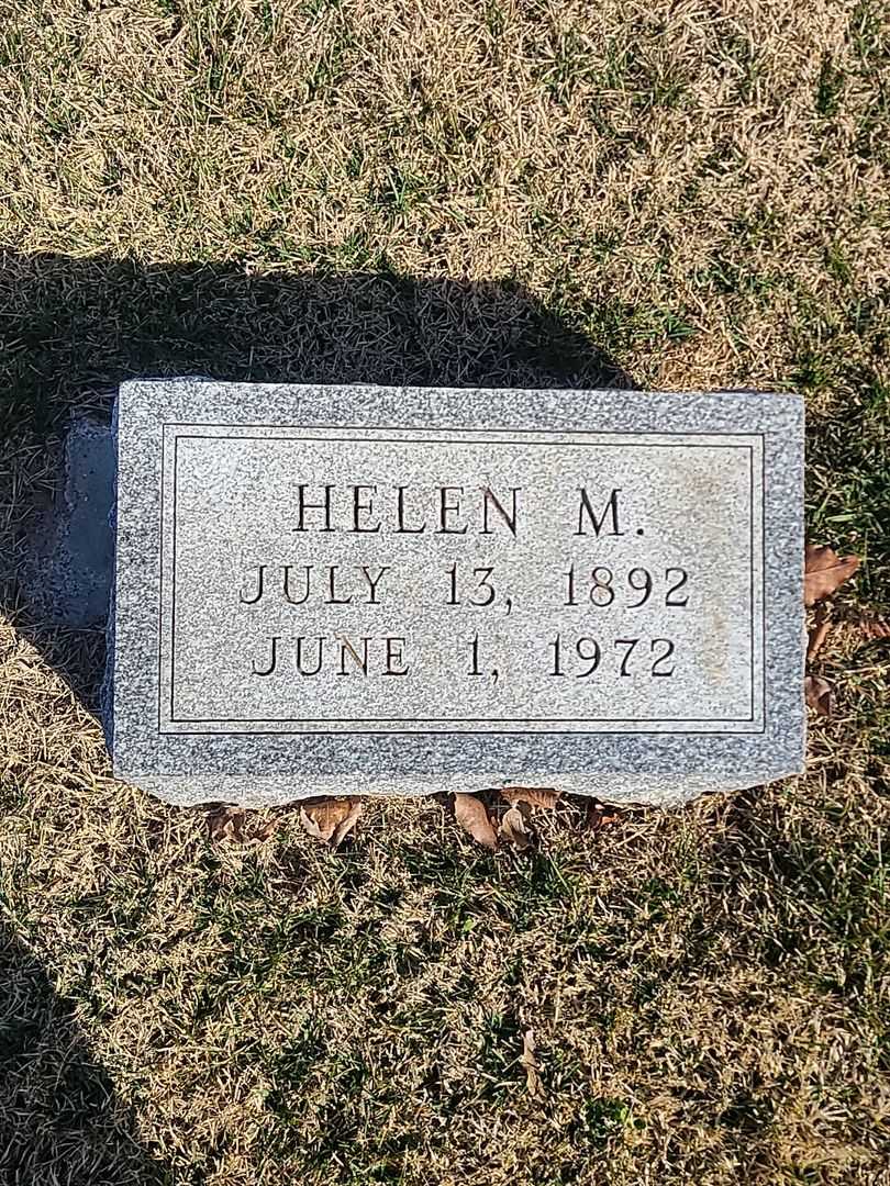 Helen M. Mitten's grave. Photo 3