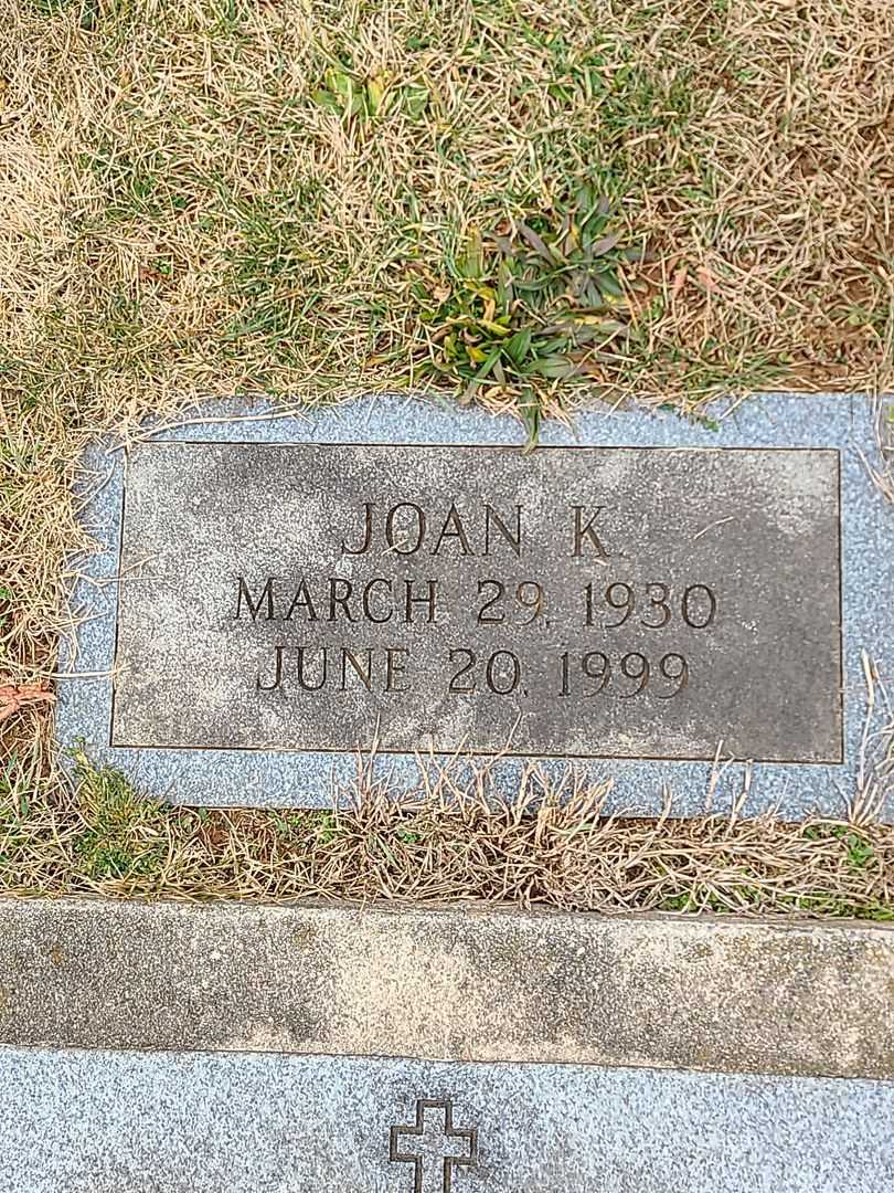 Joan K. Smith's grave. Photo 3