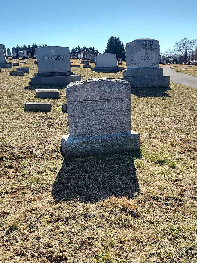 Herbert W. Lamberth's grave. Photo 1