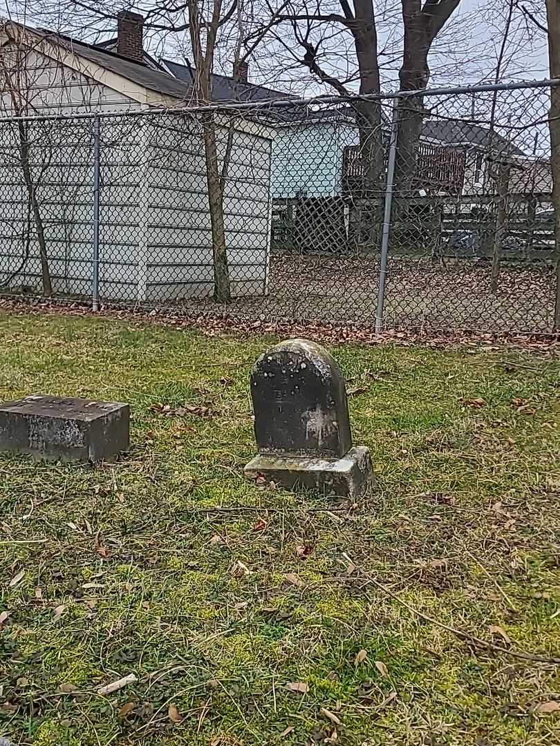 Francis H. Zahn's grave. Photo 2