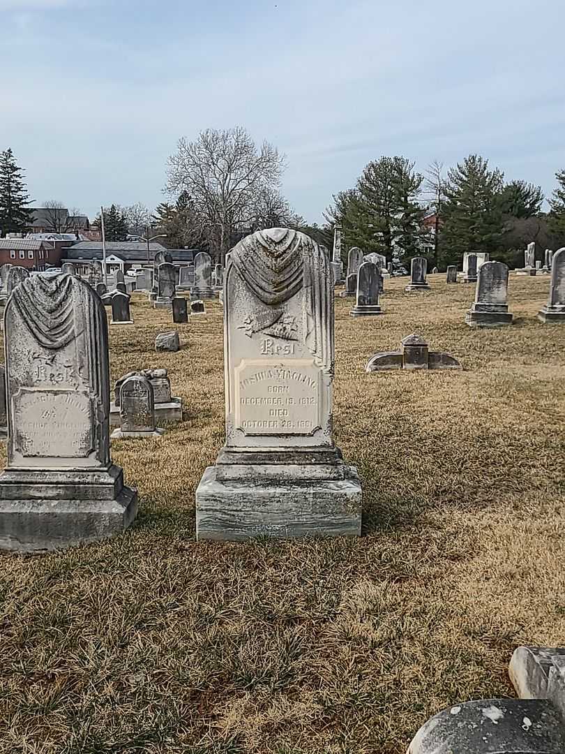 Joshua Yingling's grave. Photo 2