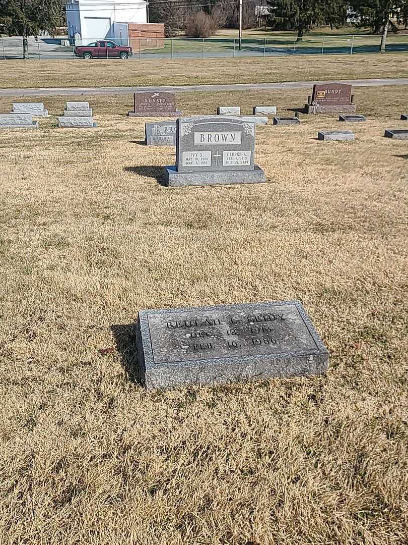 Beulah L. Leidy's grave. Photo 2