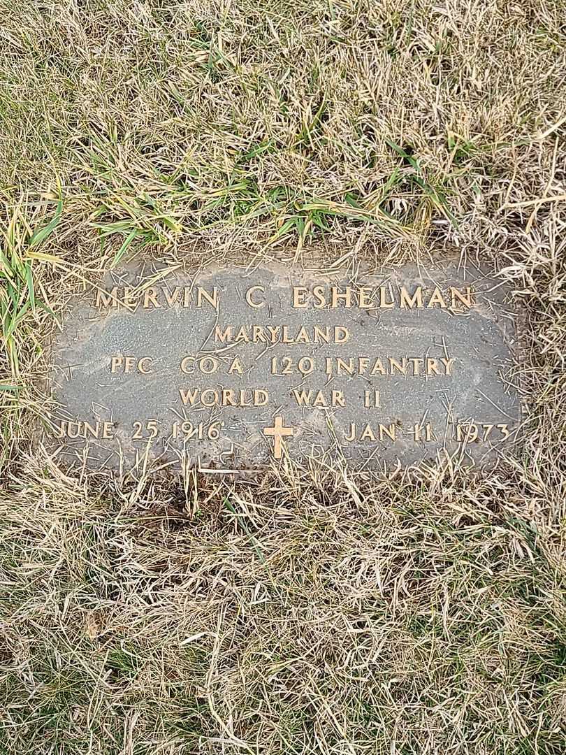 Mervin C. Eshelman's grave. Photo 3