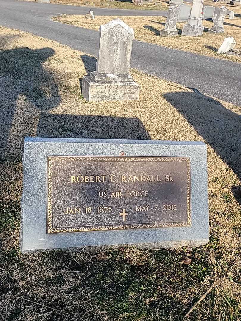 Robert C. Randall Senior's grave. Photo 2