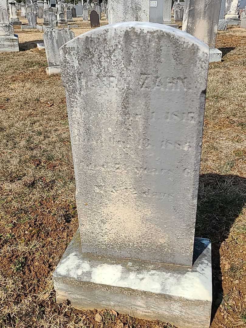 Ida Ann Zahn's grave. Photo 1