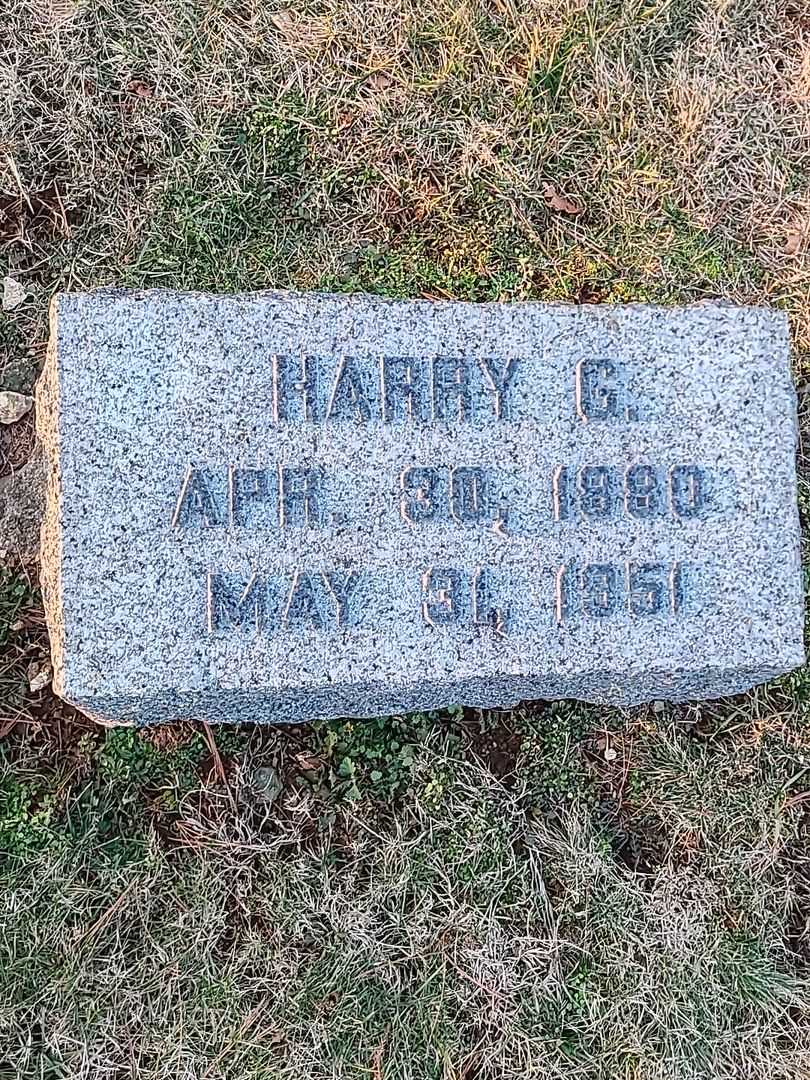 Harry G. Mitten's grave. Photo 3