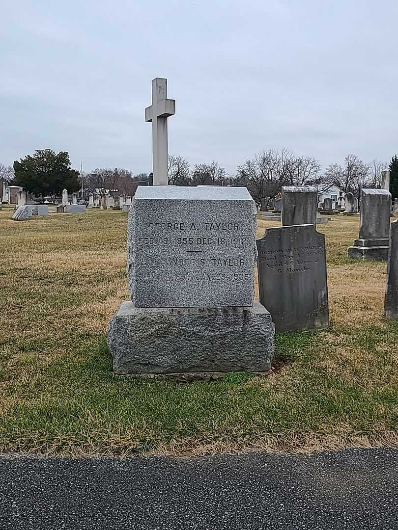 George A. Taylor's grave. Photo 2