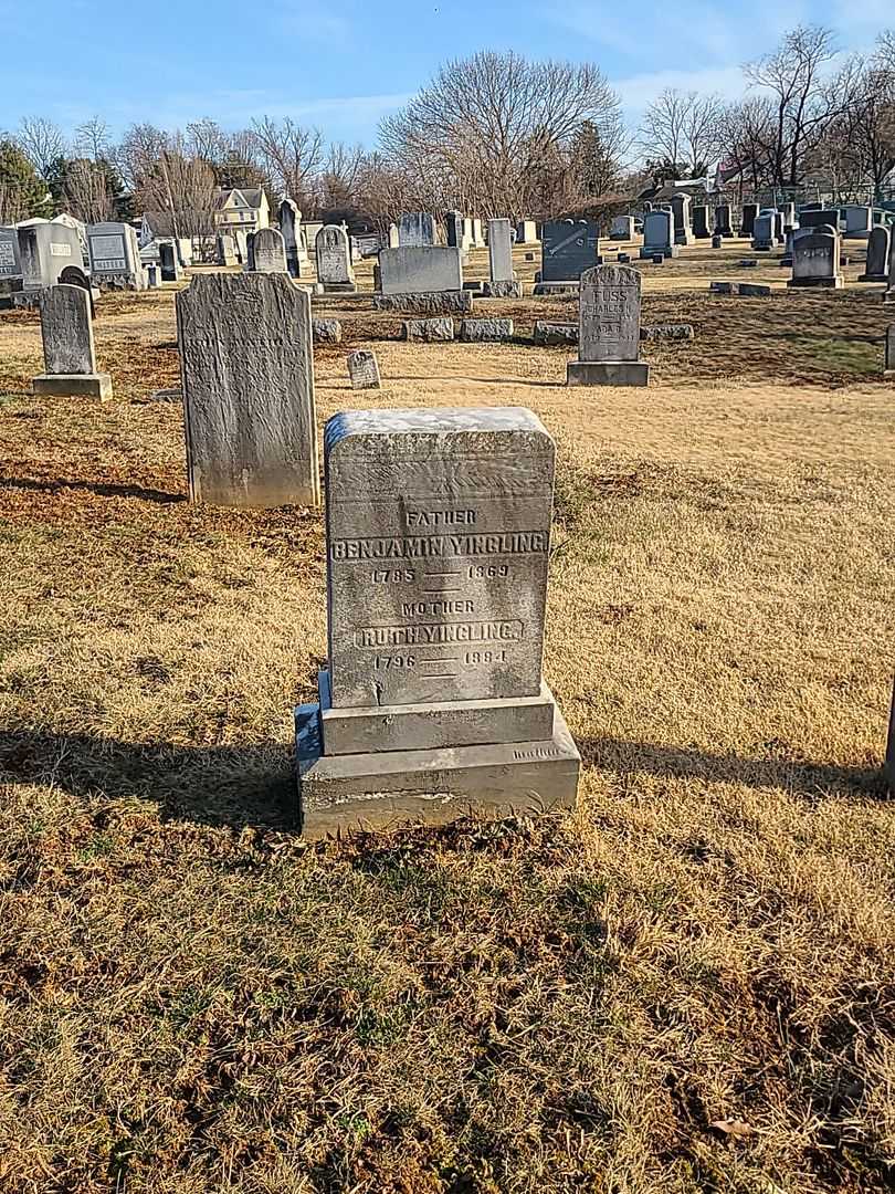 Benjamin Yingling's grave. Photo 2