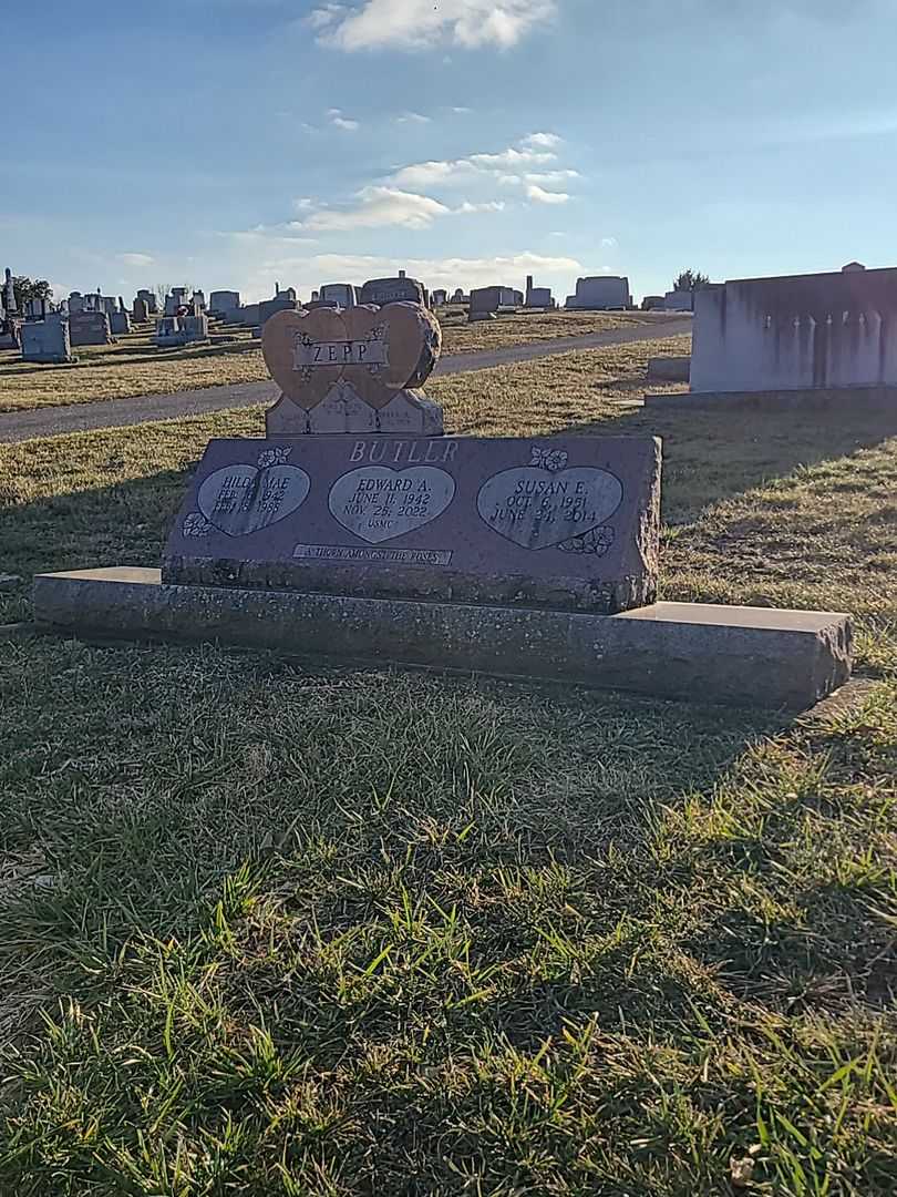 Edward A. Butler's grave. Photo 2