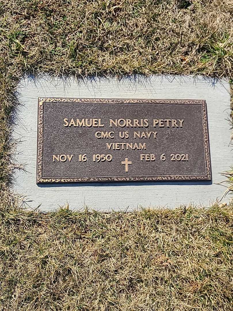Samuel Norris Petry's grave. Photo 3