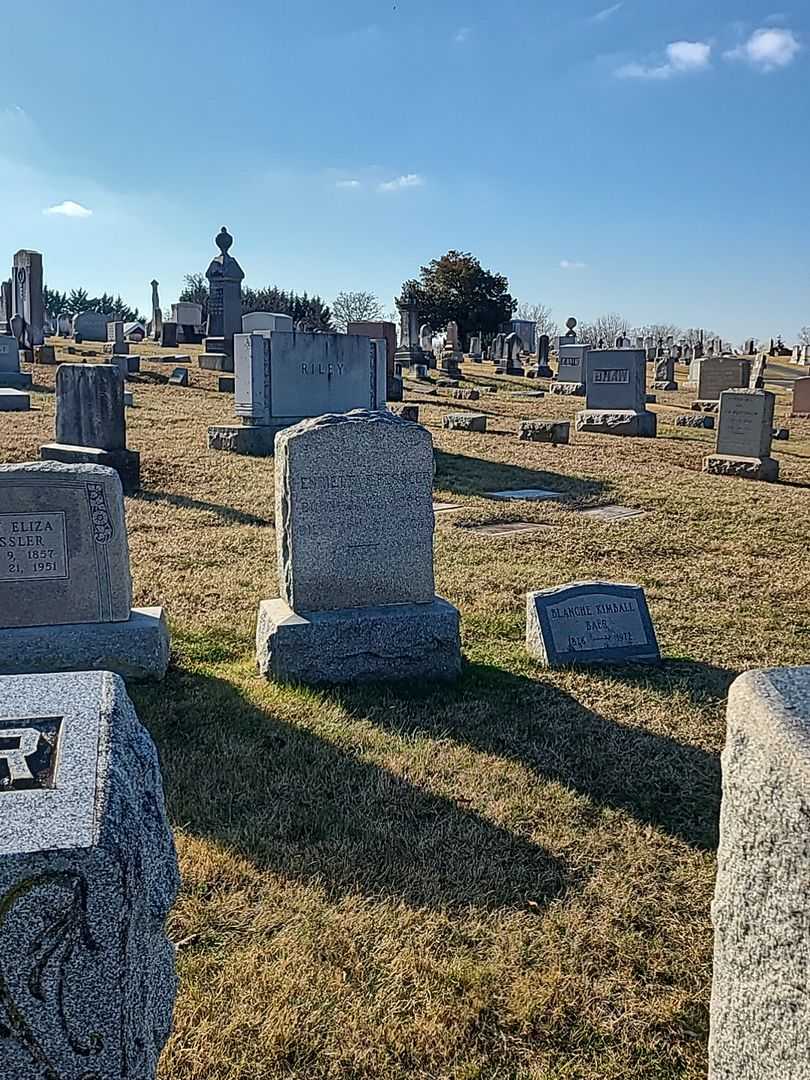 Henrietta E. Fessler's grave. Photo 3