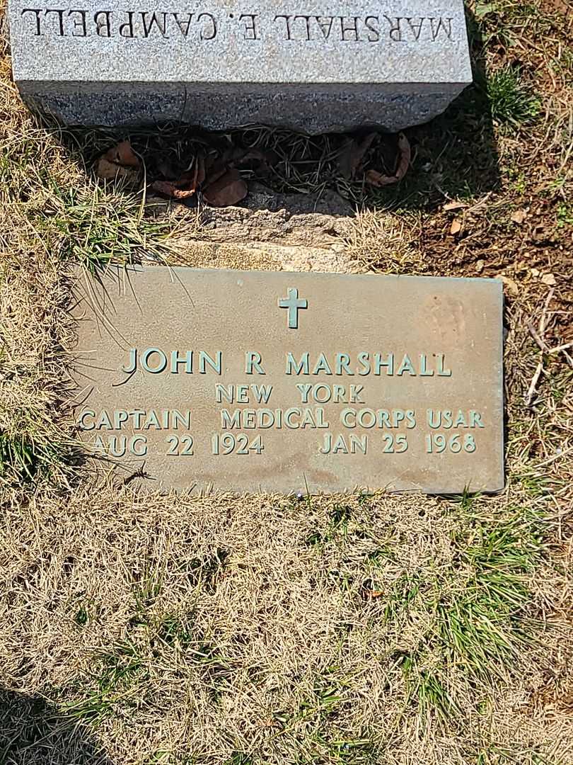 John R. Marshall's grave. Photo 3