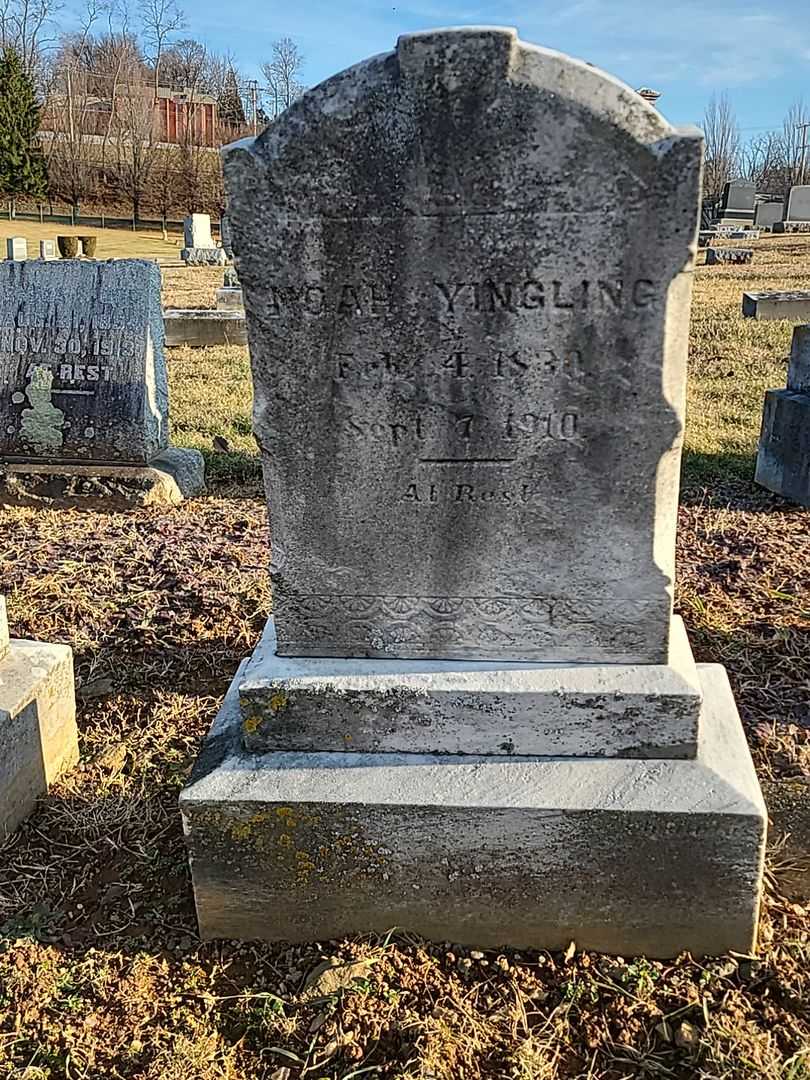 Noah Yingling's grave. Photo 3