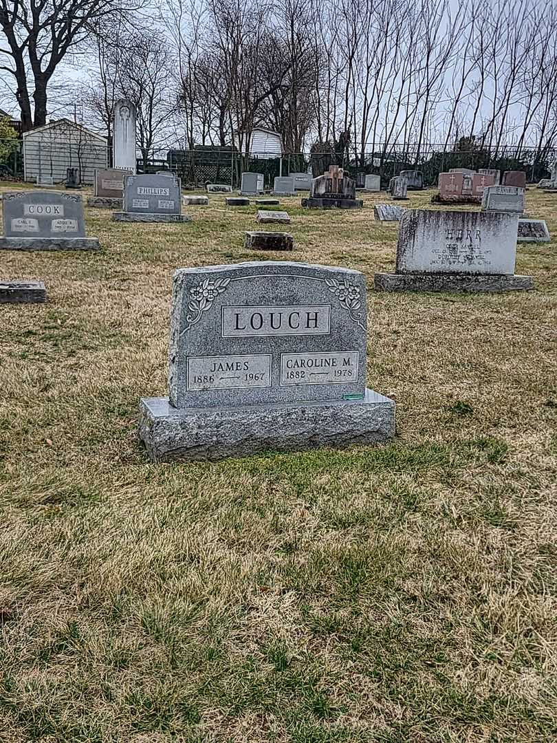 James Louch's grave. Photo 2