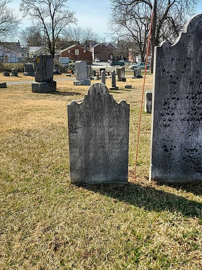 Susannah Wells's grave. Photo 2