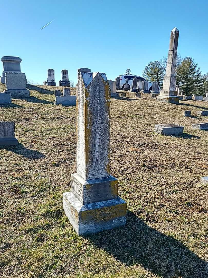 John B. Moser's grave. Photo 2