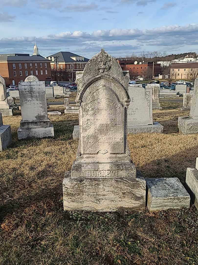 Alfred T. Shreeve's grave. Photo 1