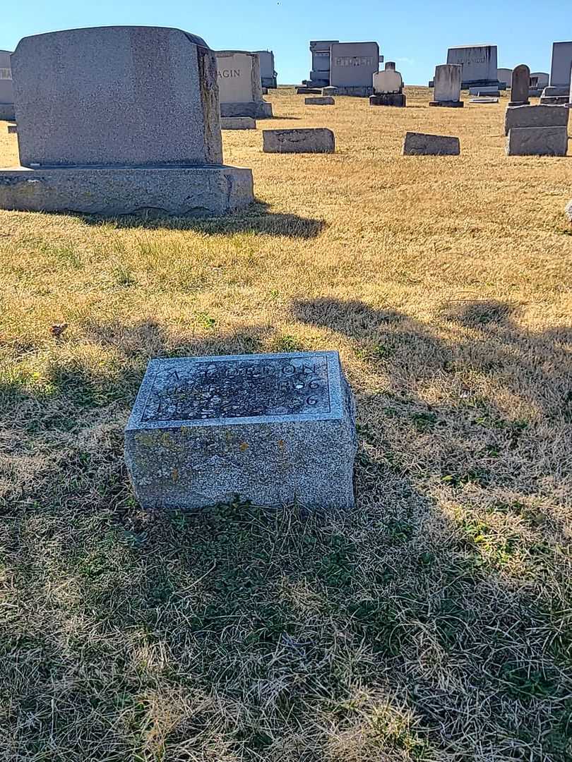 A. Gordon Cootes's grave. Photo 2