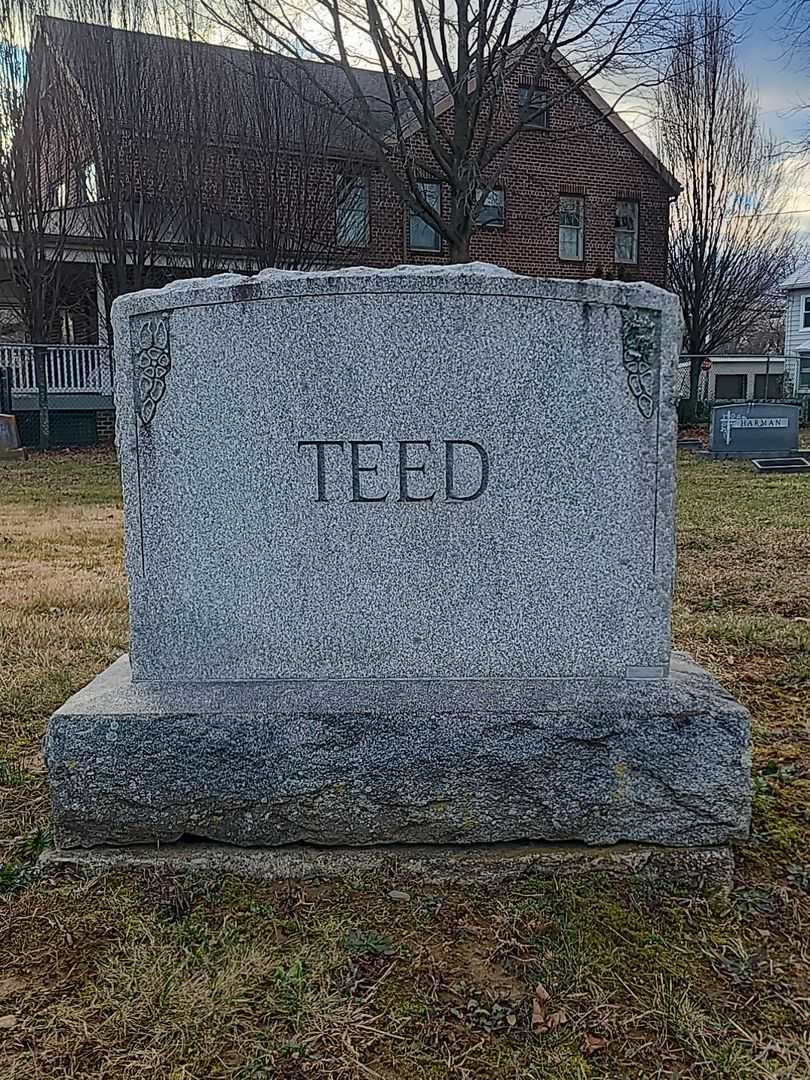 Daniel Teed's grave. Photo 1