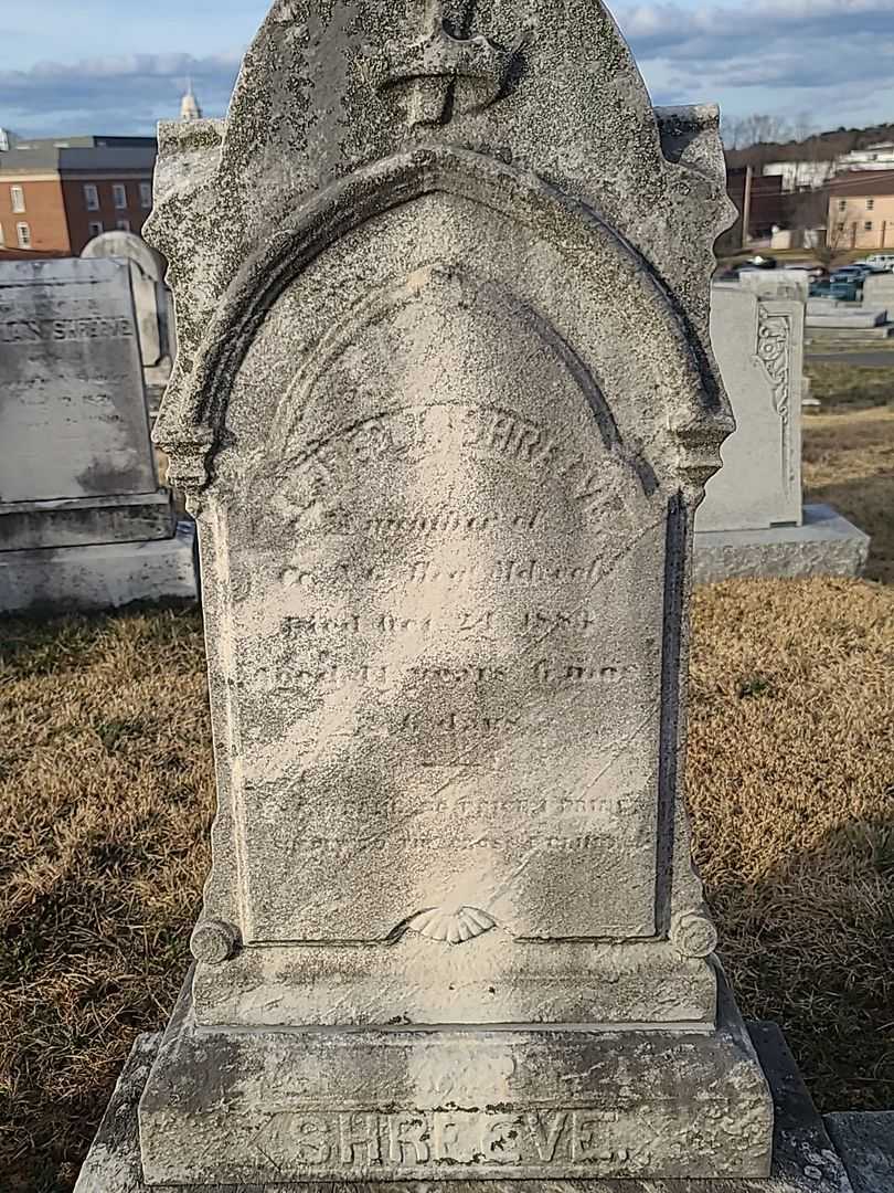 Alfred T. Shreeve's grave. Photo 2