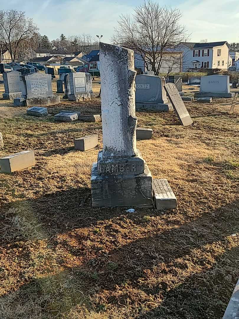 Anna Beaver Lambert's grave. Photo 2