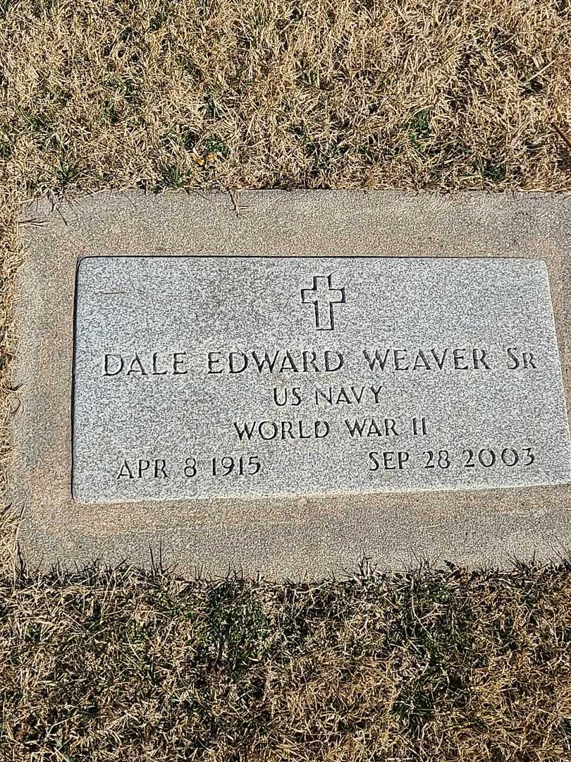Dale Edward Weaver Senior's grave. Photo 3