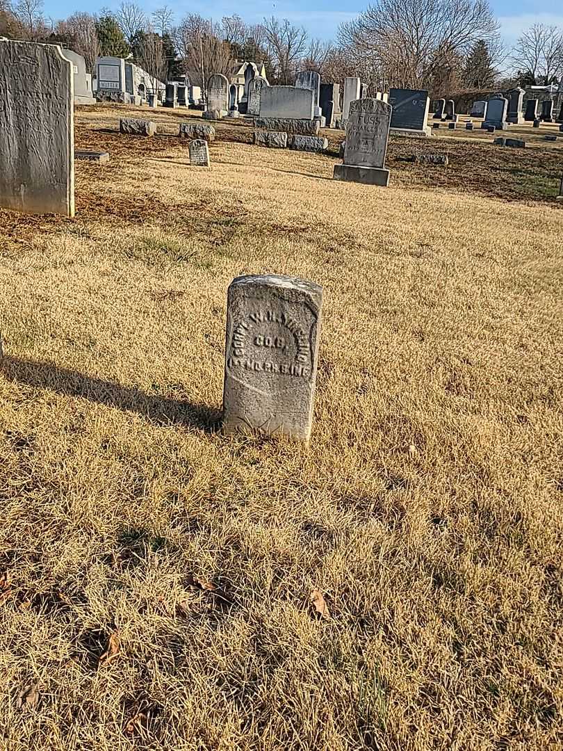 Corp. William H. Yingling's grave. Photo 2