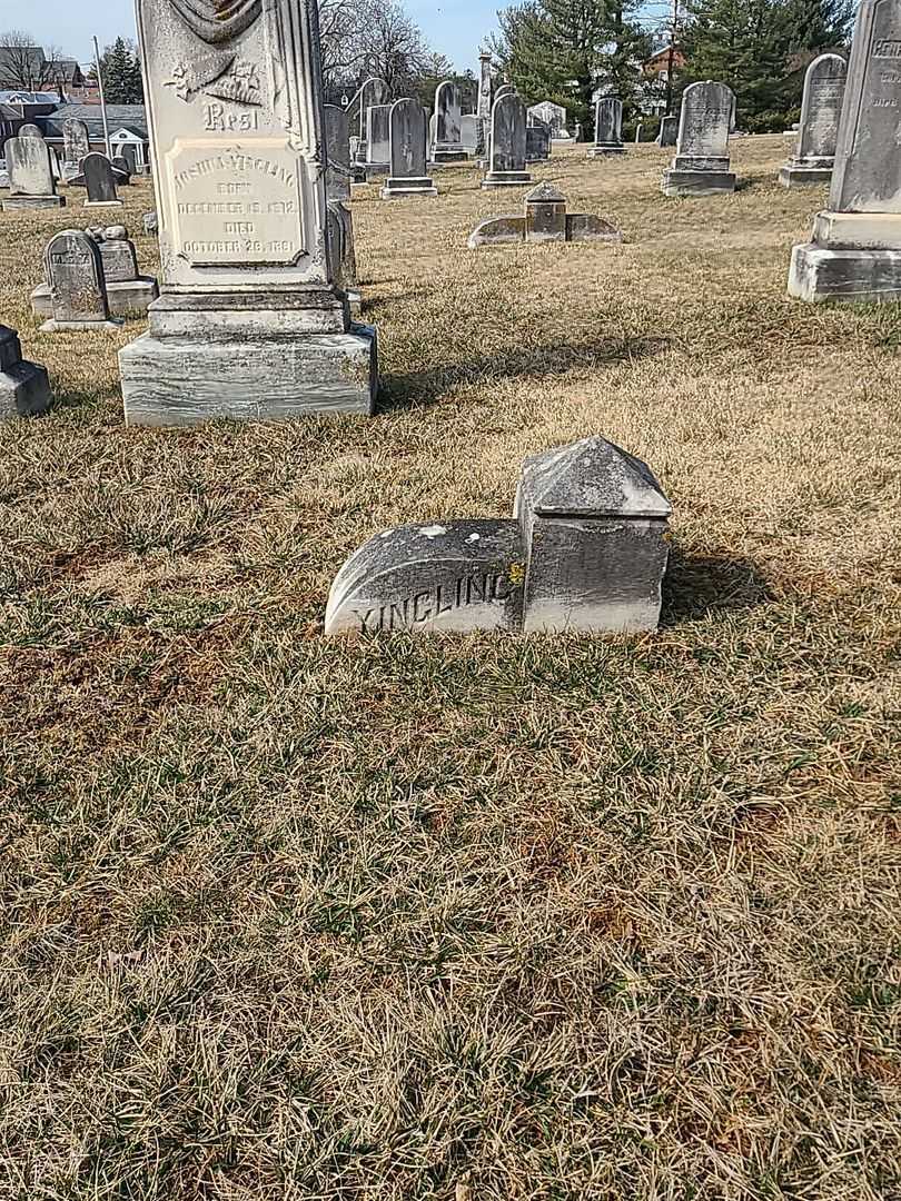 Anna R. Yingling's grave. Photo 1