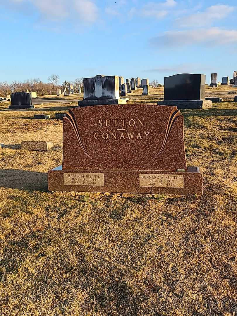 Helen M. Sutton's grave. Photo 2