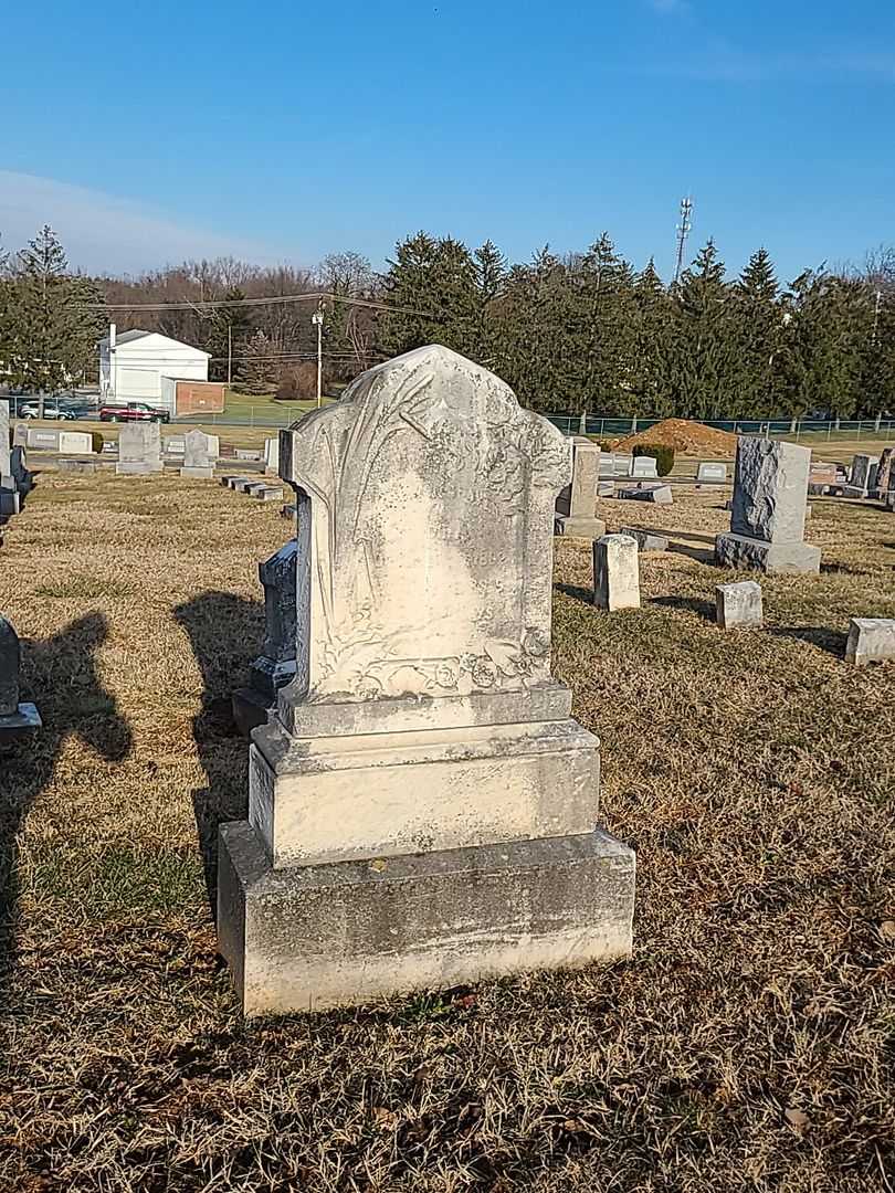 Andrew J. Beaver Junior's grave. Photo 2