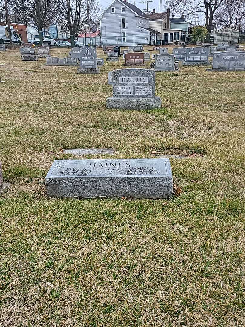 Elva A. Haines's grave. Photo 2