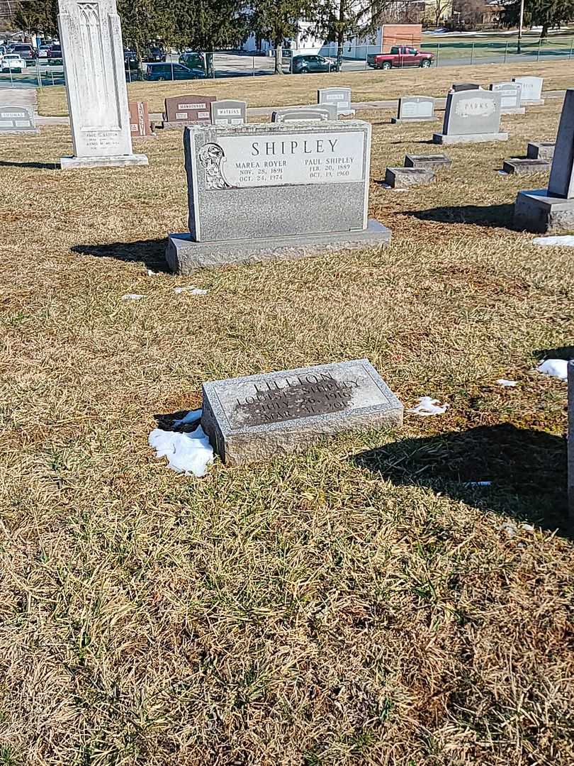 Louise Shipley Fillion's grave. Photo 2