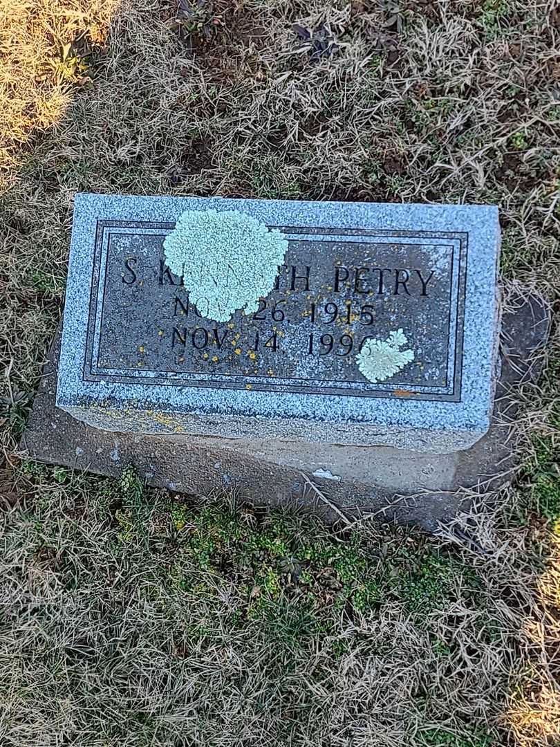 S. Kenneth Petry's grave. Photo 3