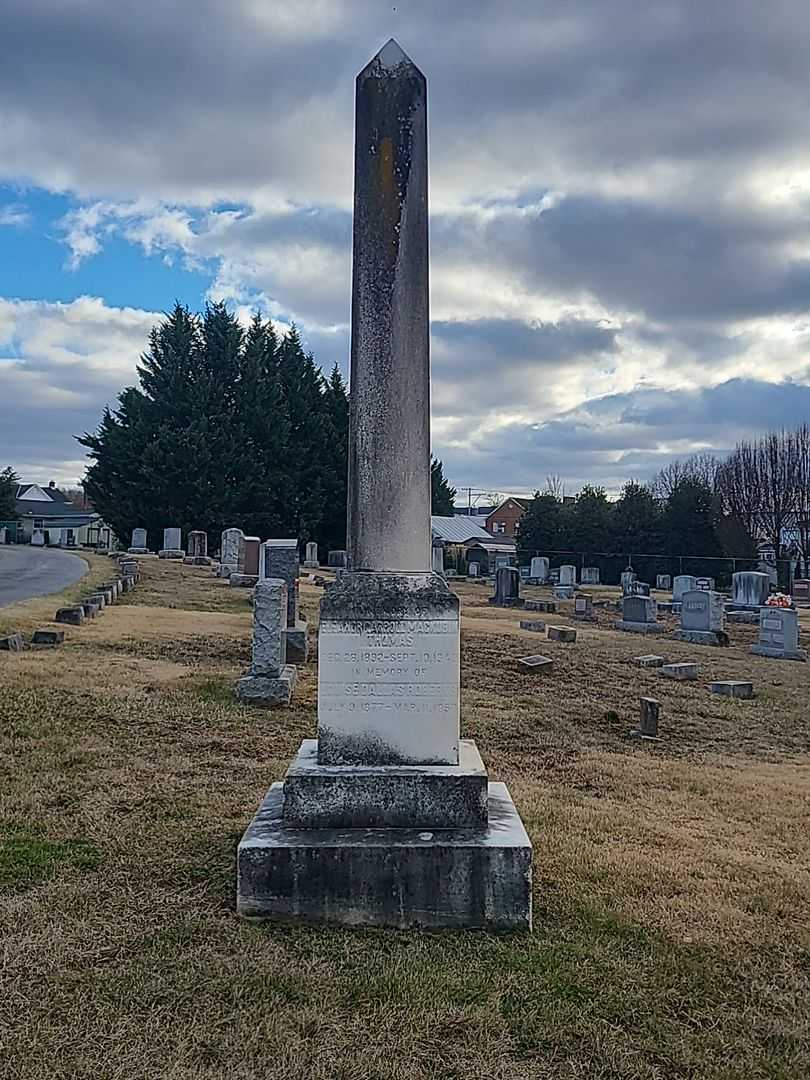 Eleanor Carroll MacKubin Thomas's grave. Photo 2