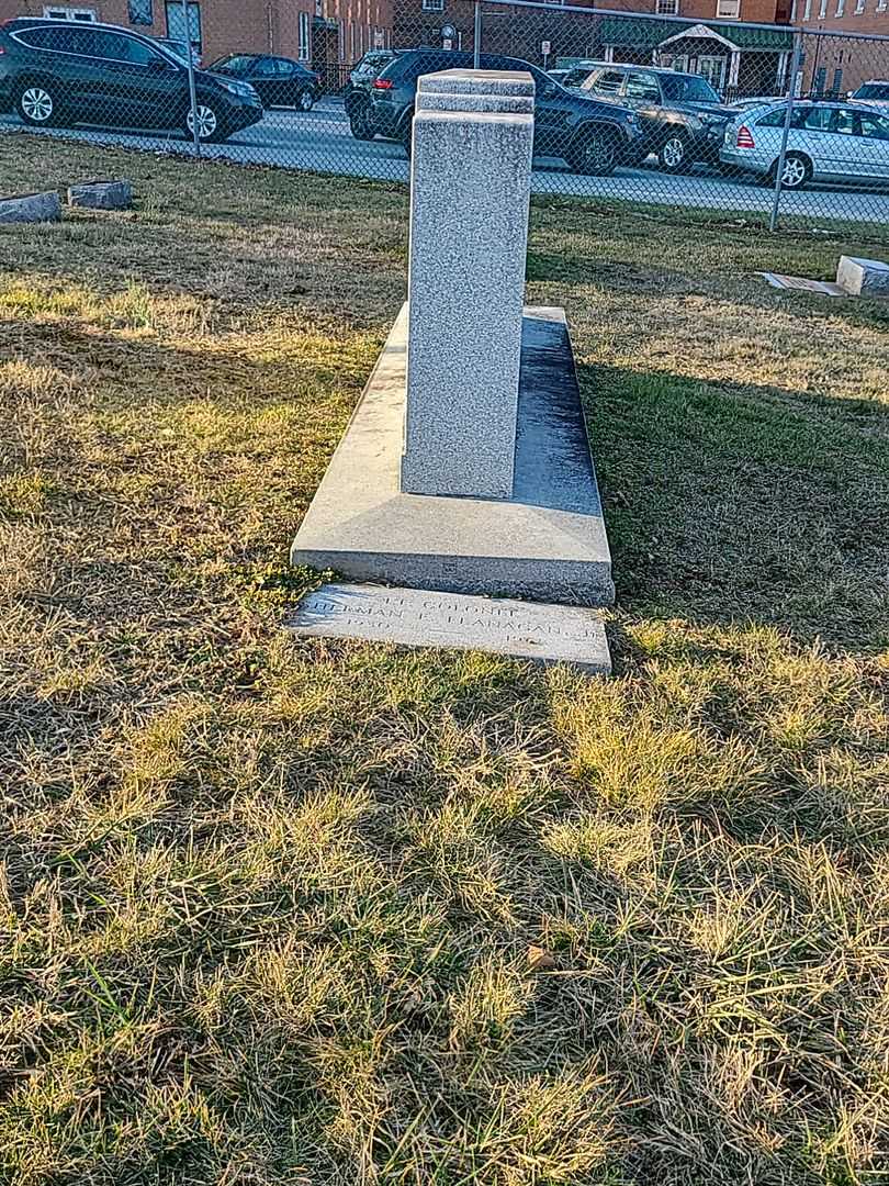 Colonel Sherman E. Flanagan Junior's grave. Photo 2