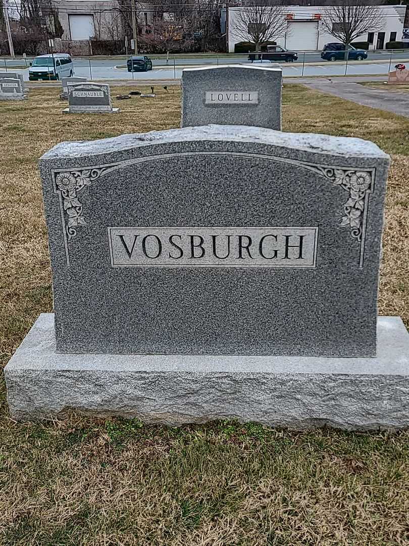 William A. Vosburgh's grave. Photo 1
