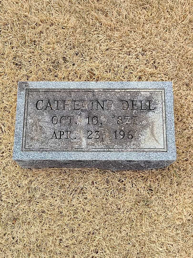 Catherine Dell Eckard's grave. Photo 3