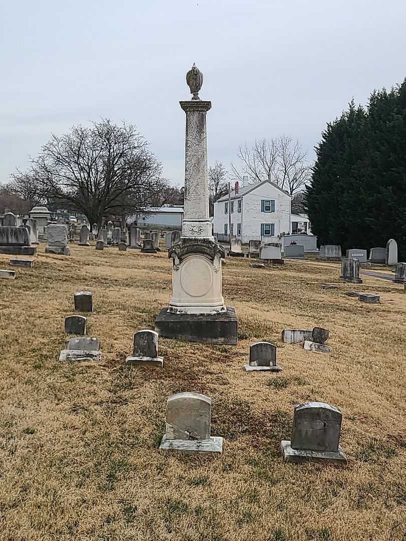 Benjamin W. Bennett's grave. Photo 2