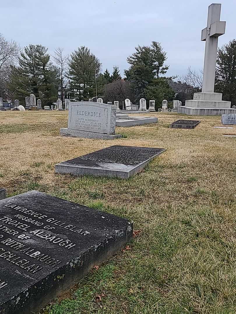 Elizabeth Ohler Gillelan's grave. Photo 2