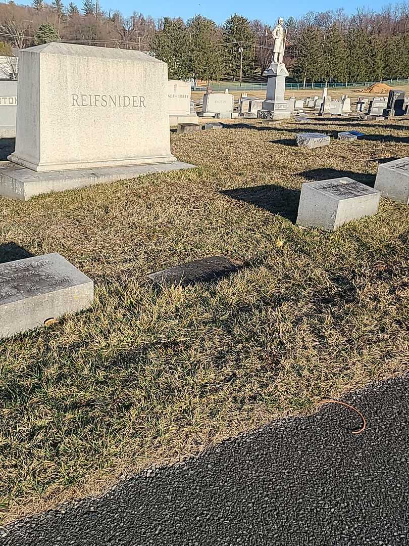 Eltinge F. Reifsnider's grave. Photo 2