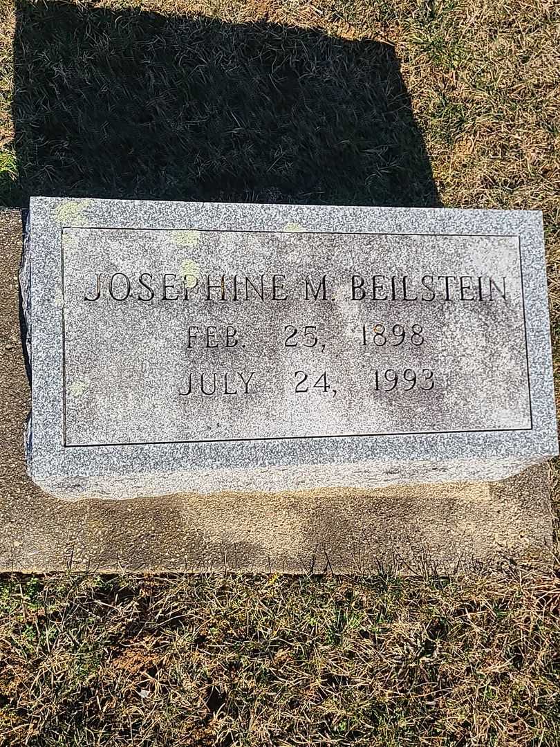 Josephine M. Beilstein's grave. Photo 3